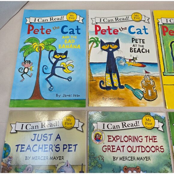 My First I Can Read! Collection 14 Childrens Books Good Condition Pete The Cat - Picture 2 of 11